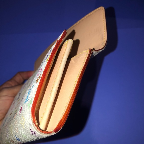 Louis Vuitton Sarah wallet multicolor white wallet - Picture 5 of 7